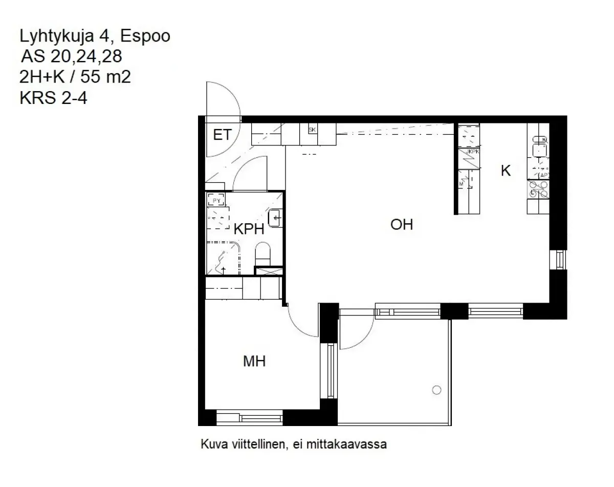 Pohjakuva espoo/espoon-keskus/lyhtykuja-4/175-7683