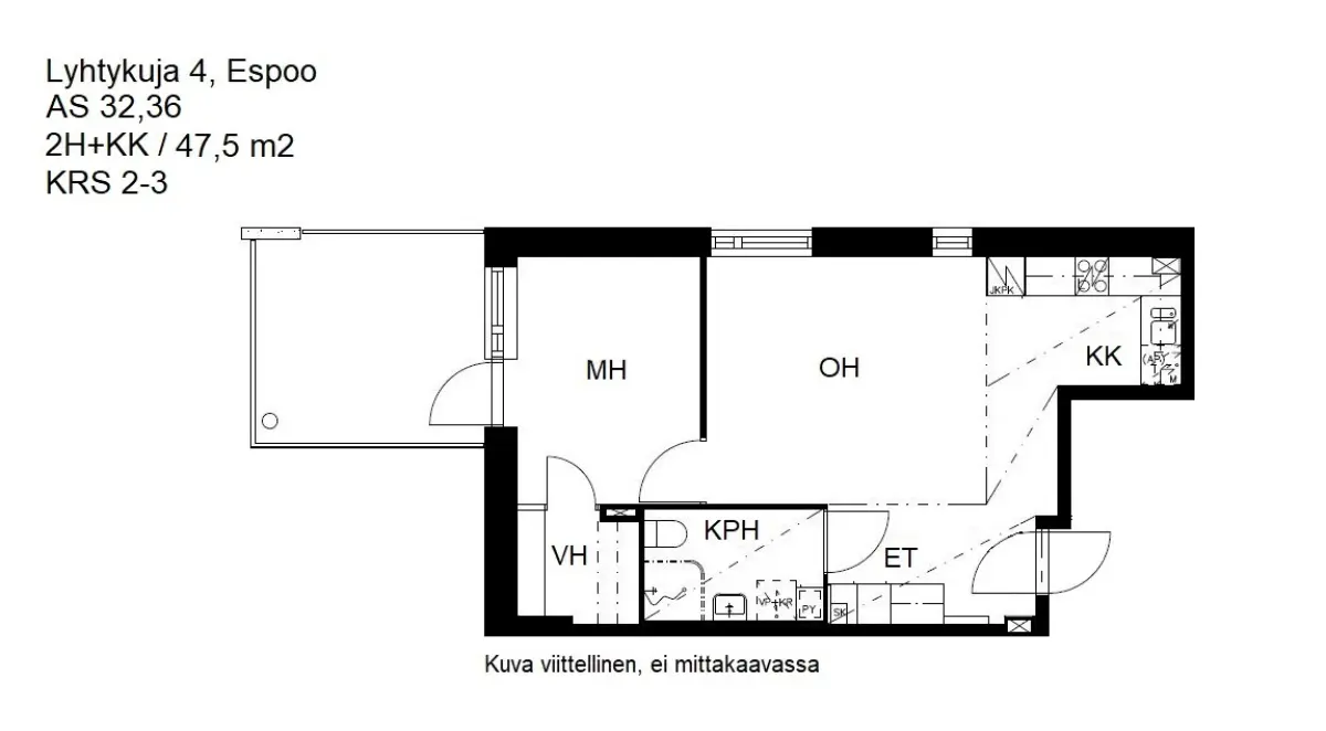 Pohjakuva espoo/espoon-keskus/lyhtykuja-4/175-7690