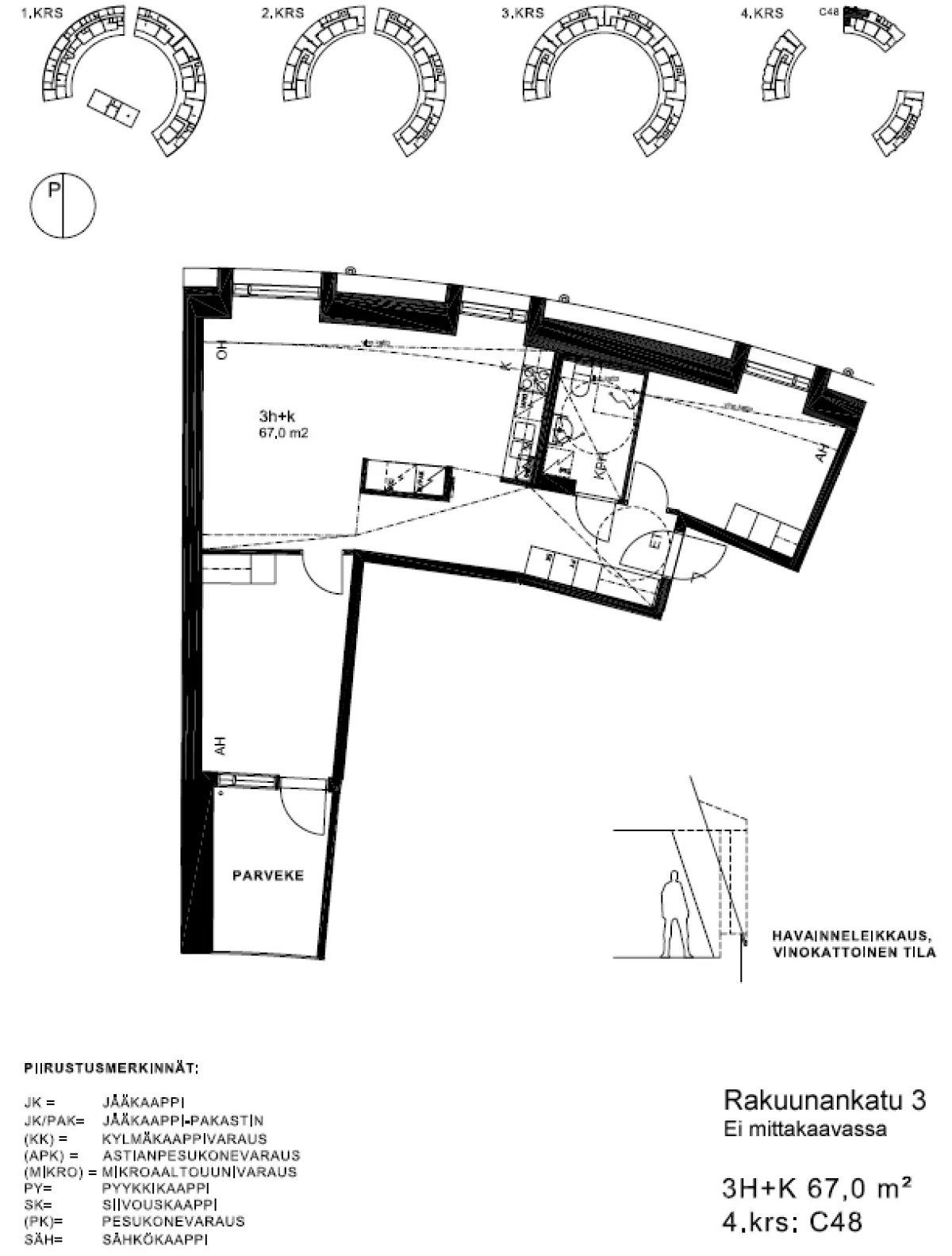 Pohjakuva hameenlinna/ahvenisto/rakuunankatu-3/1639-13147