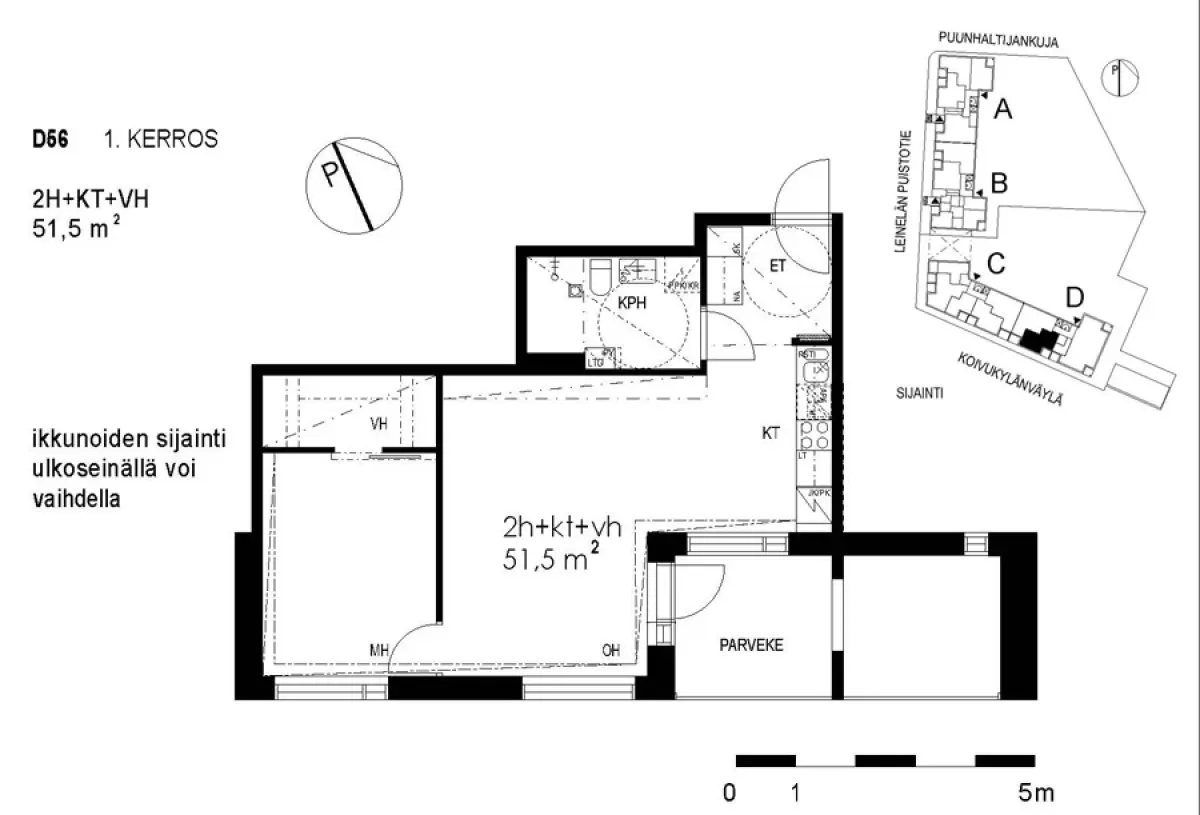Pohjakuva vantaa/leinela/puunhaltijankuja-1-3/1262-12718