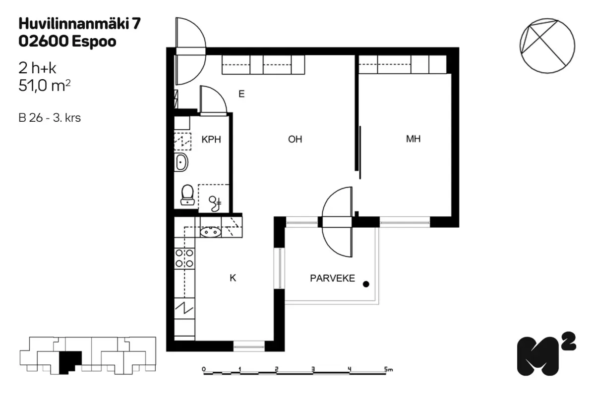 Pohjakuva espoo/leppavaara/huvilinnanmaki-7/208-1747