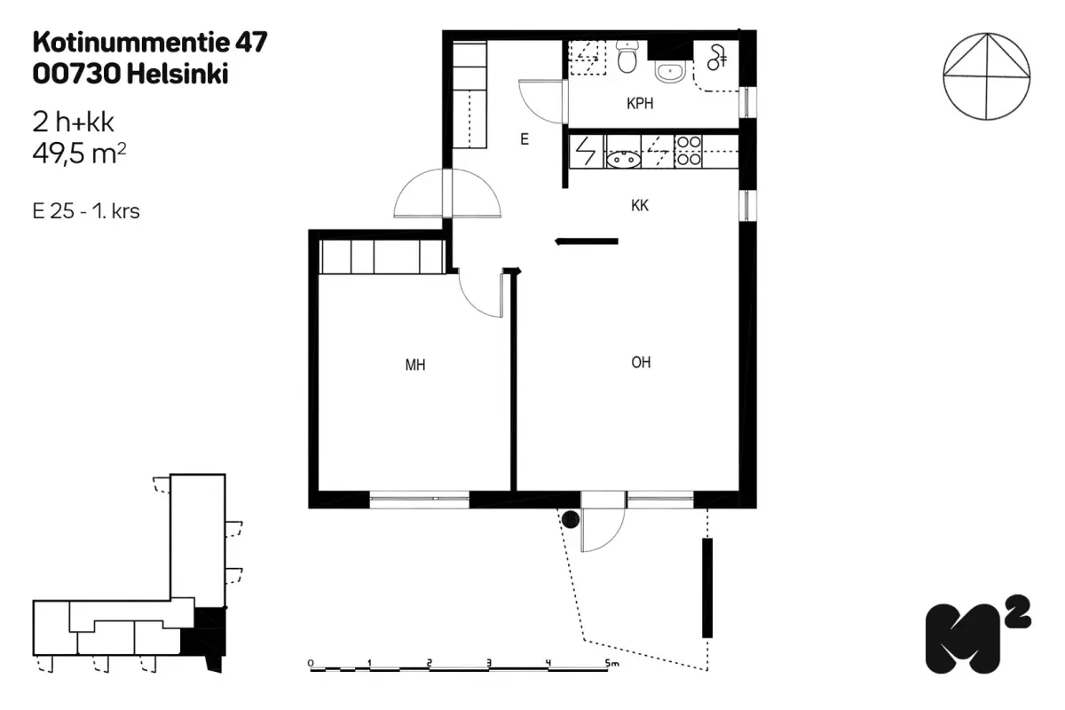 Pohjakuva helsinki/tapanila/kotinummentie-47/783-5754