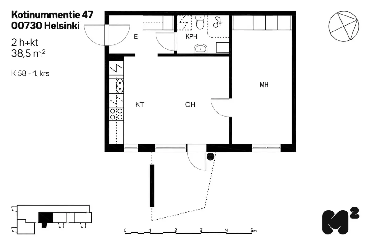 Pohjakuva helsinki/tapanila/kotinummentie-47/783-5787