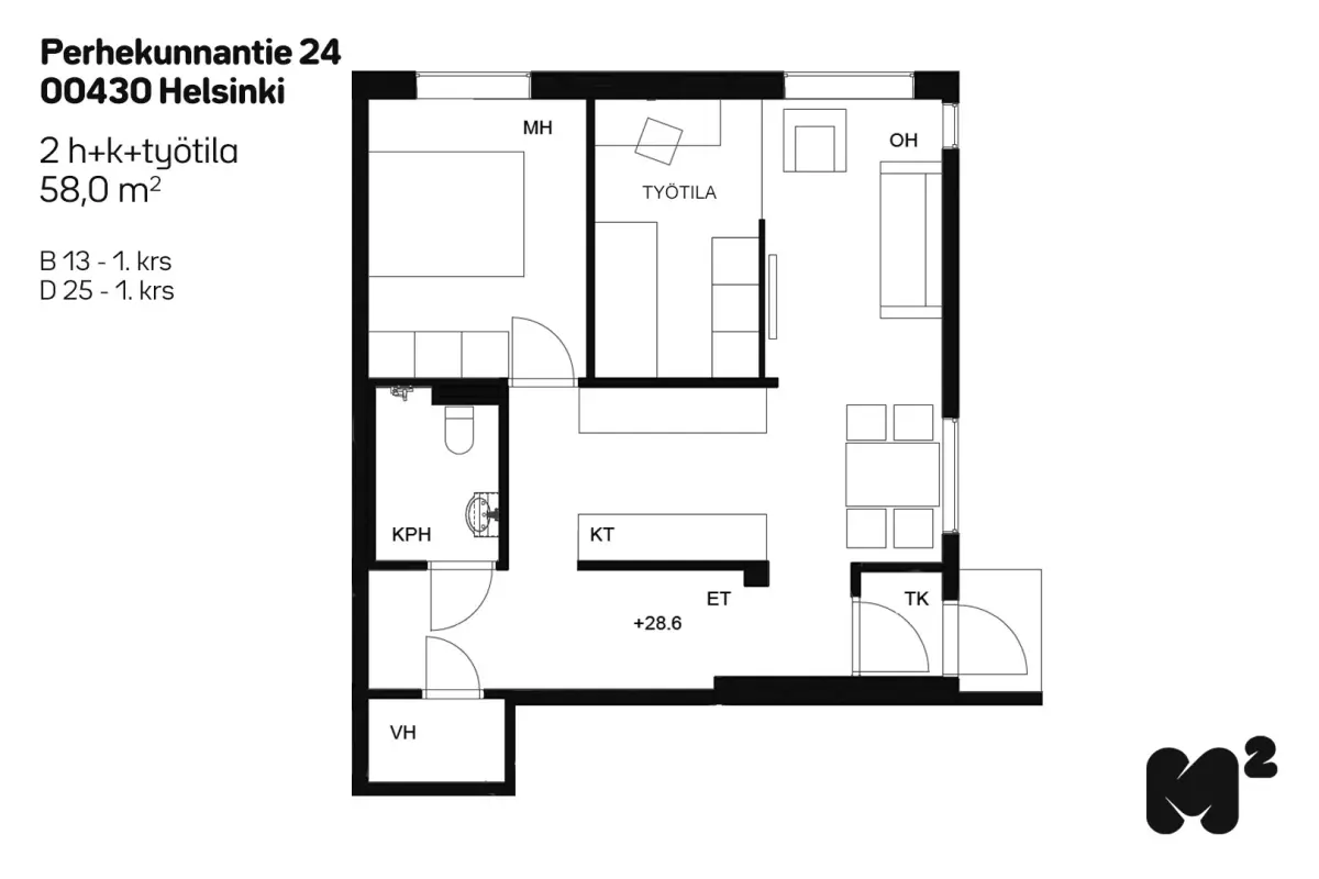 Pohjakuva helsinki/hakuninmaa/perhekunnantie-24-26/682-11355
