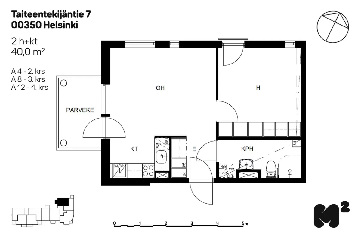 Pohjakuva helsinki/munkkivuori/taiteentekijantie-7/594-15548
