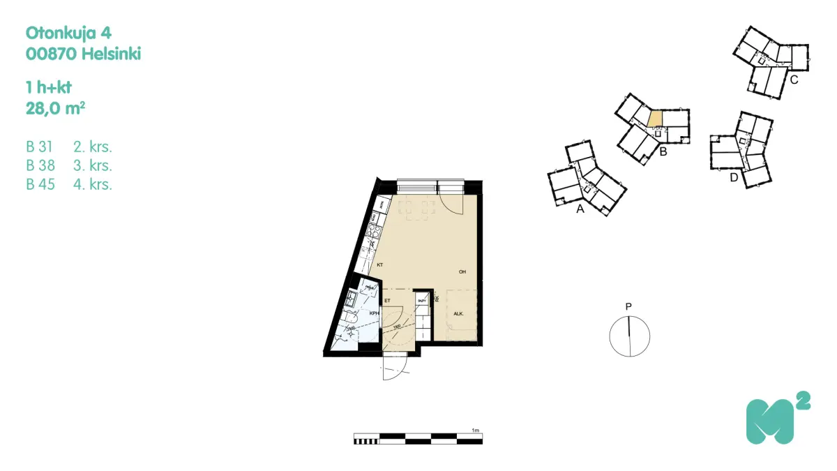 Pohjakuva helsinki/kruunuvuorenranta/otonkuja-4/1068-10311
