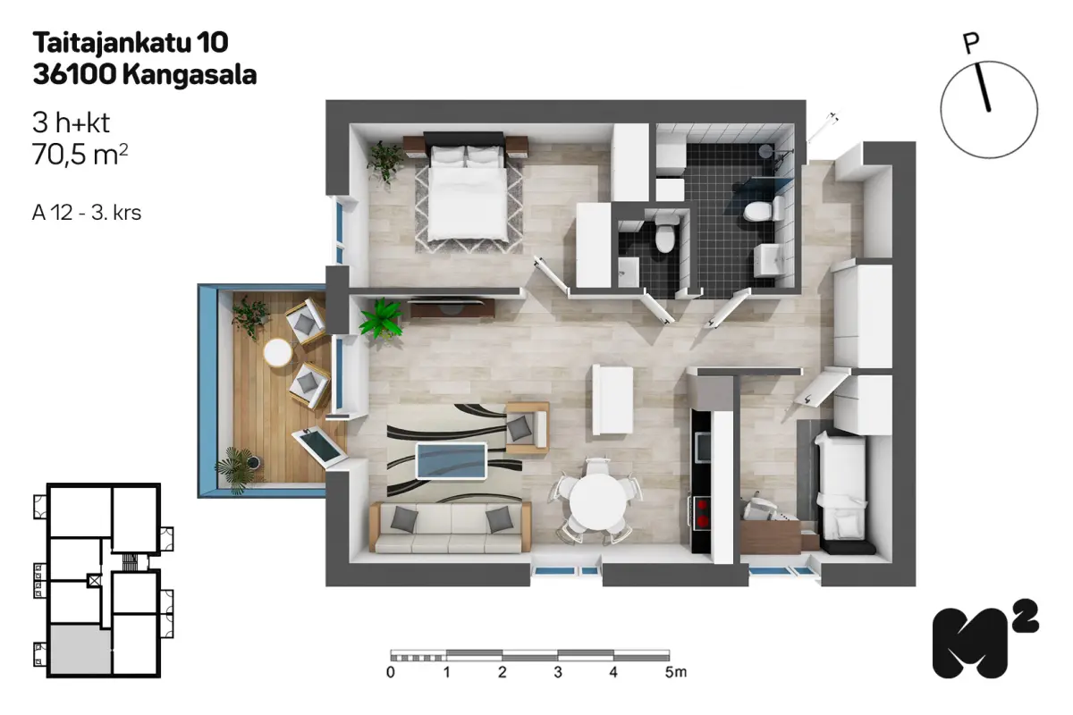 Pohjakuva kangasala/lamminrahka/taitajankatu-10/3278-15519