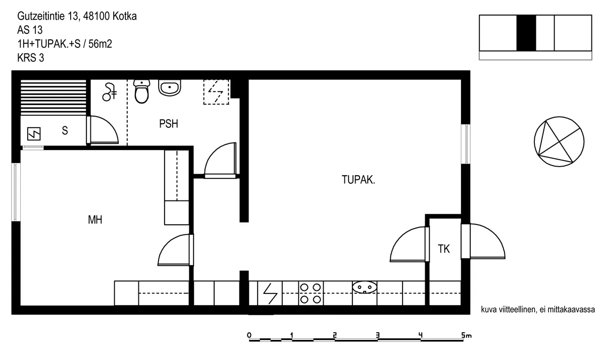 Pohjakuva kotka/kotkansaari/gutzeitintie-13/2037-814