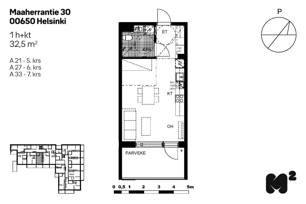 Pohjakuva helsinki/oulunkyla/maaherrantie-30/477-7913