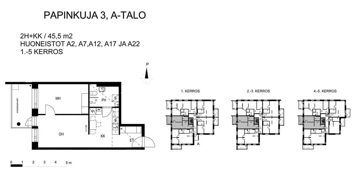 Pohjakuva kuopio/pappilanmaki/papinkuja-3/2203-10978
