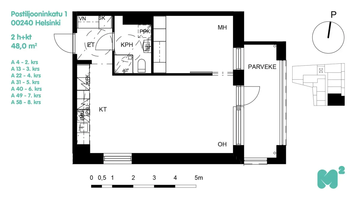 Pohjakuva helsinki/pohjois-pasila/postiljooninkatu-1/397-12360