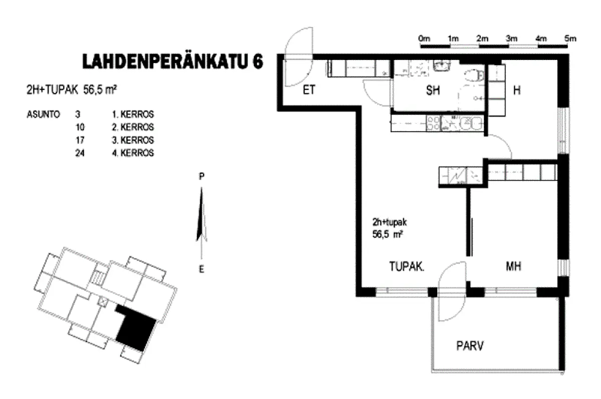 Pohjakuva tampere/rantaperkio/lahdenperankatu-6/2841-6899