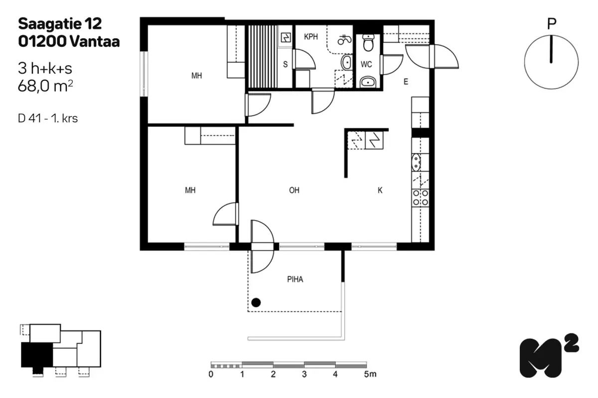 Pohjakuva vantaa/hakunila/saagatie-12/1393-14173