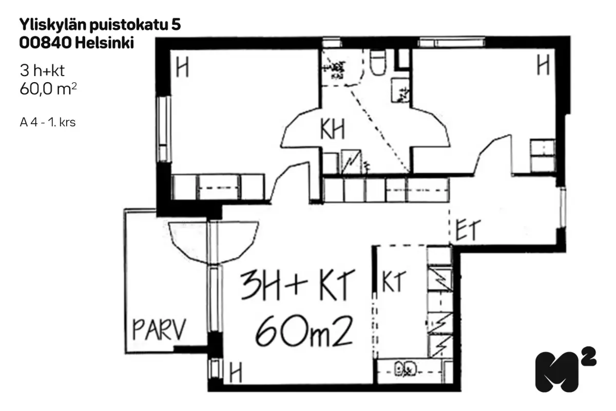 Pohjakuva helsinki/laajasalo/yliskylan-puistokatu-5/1044-19093