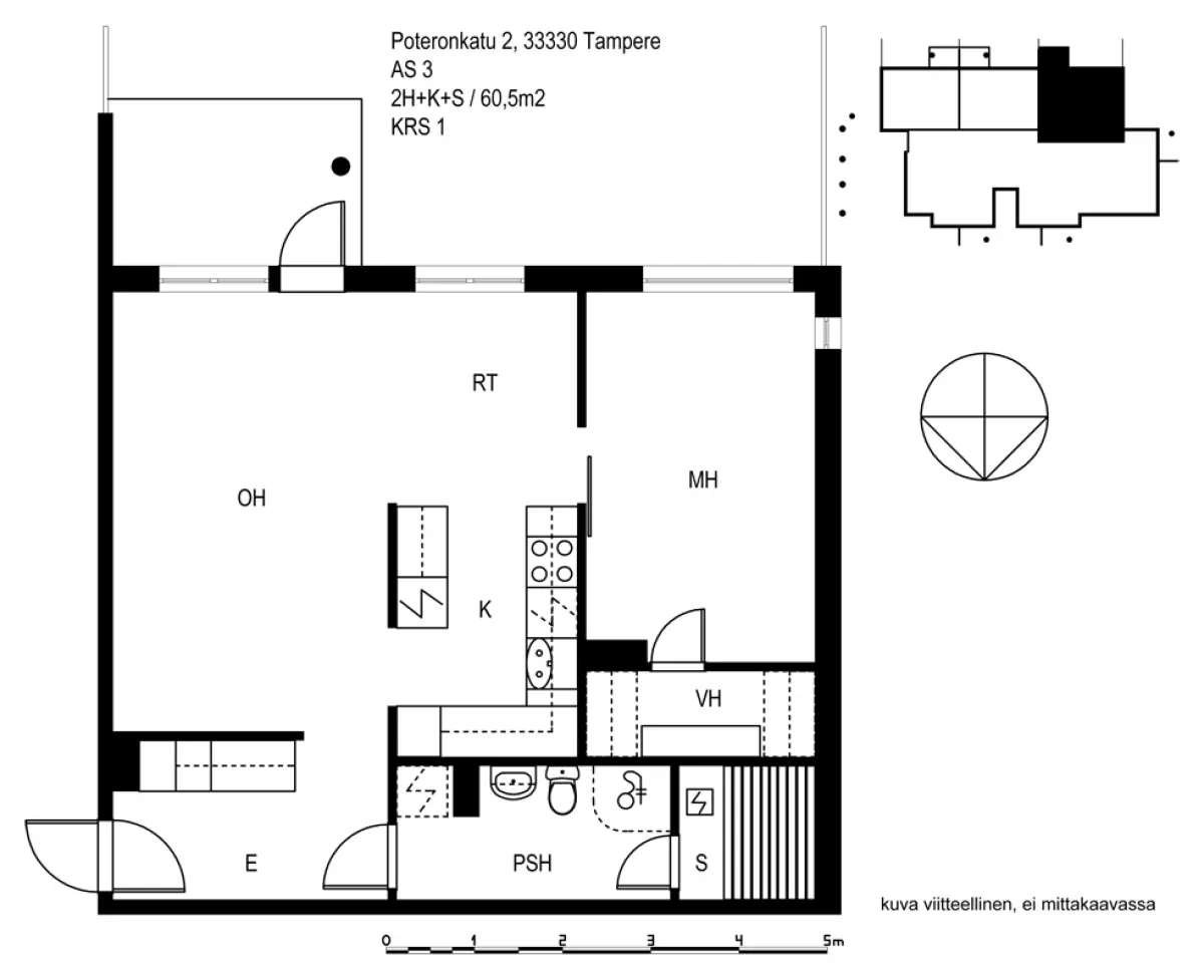 Pohjakuva tampere/kalkku/poteronkatu-2/2786-12459