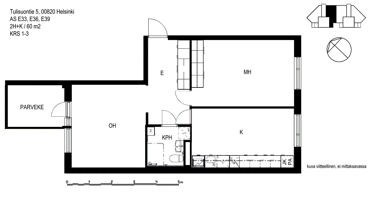 Pohjakuva helsinki/roihuvuori/tulisuontie-5/881-16606