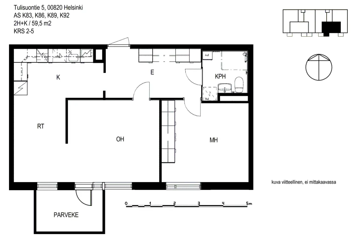 Pohjakuva helsinki/roihuvuori/tulisuontie-5/881-16659