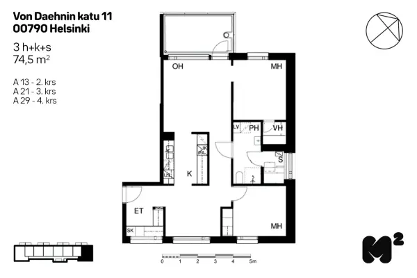 Pohjakuva helsinki/viikki/von-daehnin-katu-11/692-18590