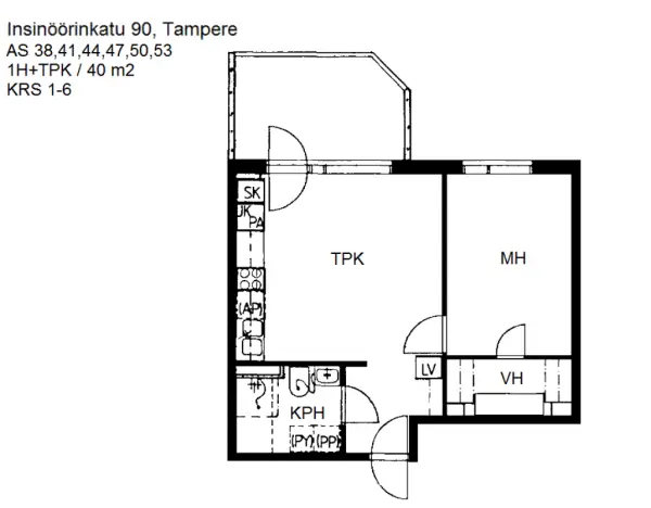 Pohjakuva tampere/hervanta/insinoorinkatu-86-90/2703-2118