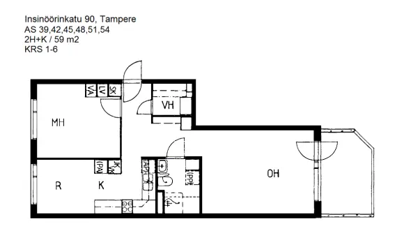 Pohjakuva tampere/hervanta/insinoorinkatu-86-90/2703-2128