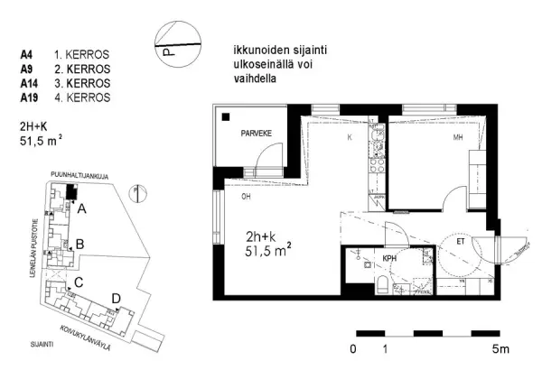 Pohjakuva vantaa/leinela/puunhaltijankuja-1-3/1262-12668
