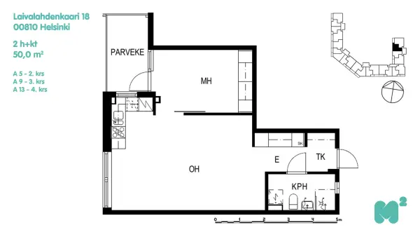 Pohjakuva helsinki/herttoniemi/kaivolahdenkatu-5-laivalahdenkaari-18/882-6968