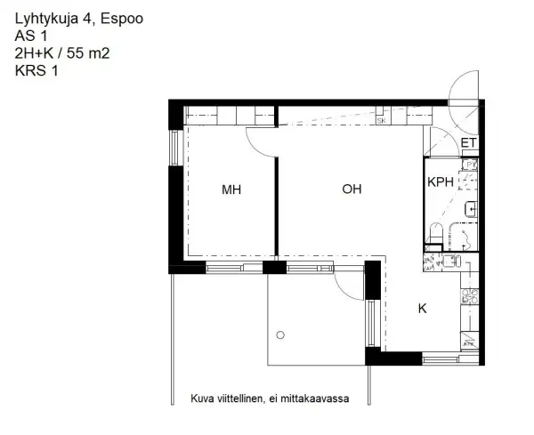 Pohjakuva espoo/espoon-keskus/lyhtykuja-4/175-7660