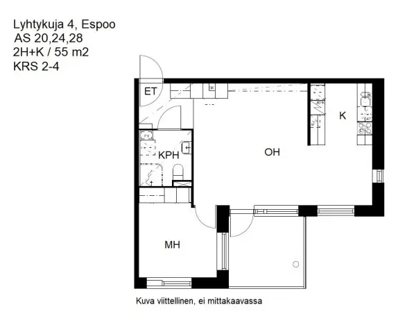 Pohjakuva espoo/espoon-keskus/lyhtykuja-4/175-7683