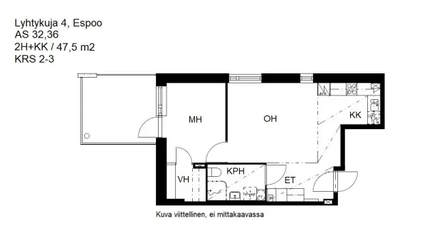 Pohjakuva espoo/espoon-keskus/lyhtykuja-4/175-7695