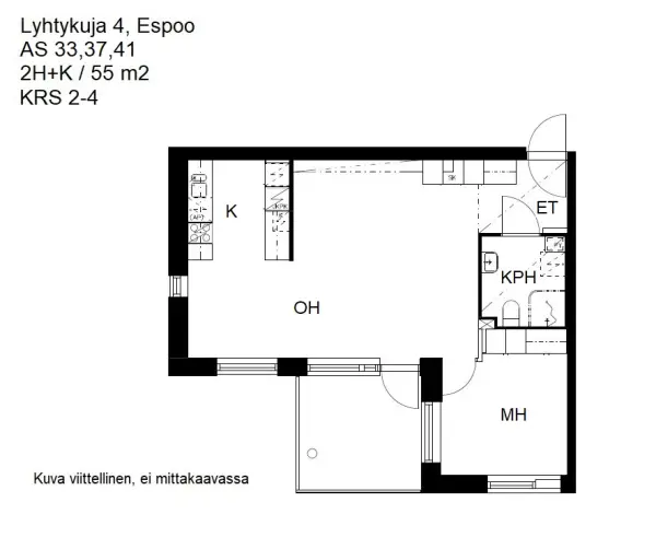 Pohjakuva espoo/espoon-keskus/lyhtykuja-4/175-7692