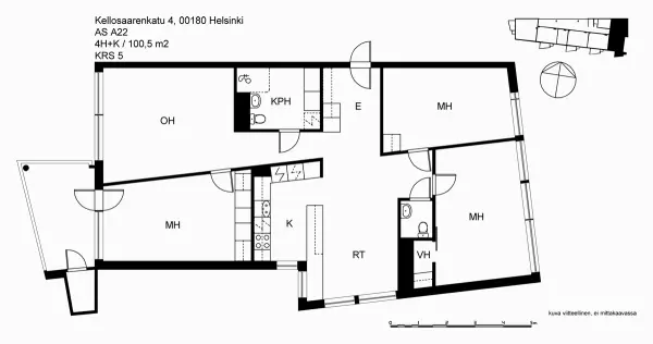 Pohjakuva helsinki/ruoholahti/kellosaarenkatu-4/399-4570