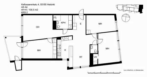 Pohjakuva helsinki/ruoholahti/kellosaarenkatu-4/399-4583