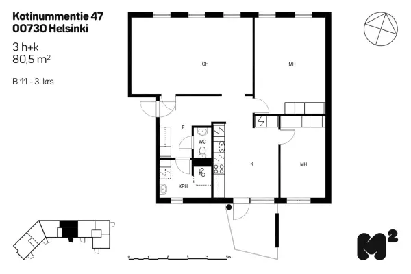 Pohjakuva helsinki/tapanila/kotinummentie-47/783-5737
