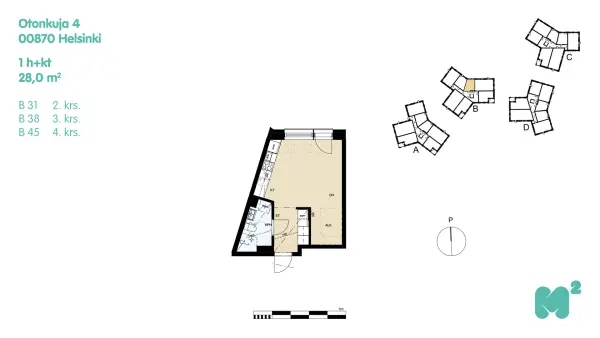 Pohjakuva helsinki/kruunuvuorenranta/otonkuja-4/1068-10311
