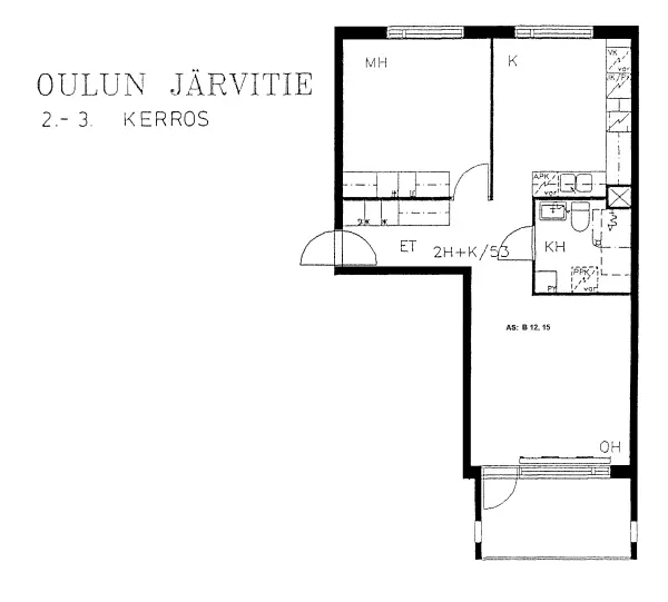 Pohjakuva oulu/puolivalinkangas/jarvitie-20/2468-2843