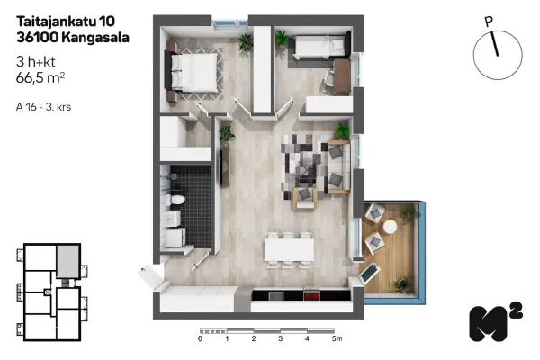 Pohjakuva kangasala/lamminrahka/taitajankatu-10/3278-15523