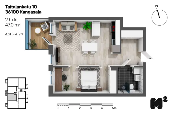 Pohjakuva kangasala/lamminrahka/taitajankatu-10/3278-15528
