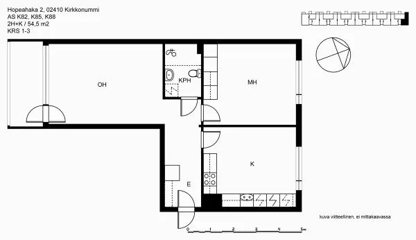 Pohjakuva kirkkonummi/gesterby/gesterborgintie-1-hopeahaka-2/1995-1634