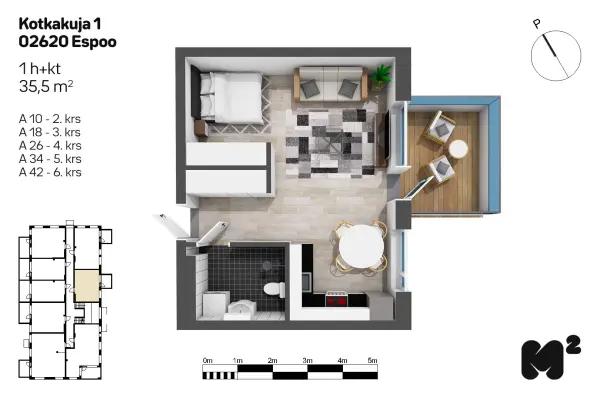 Pohjakuva espoo/karakallio/kotkakuja-1/222-5831
