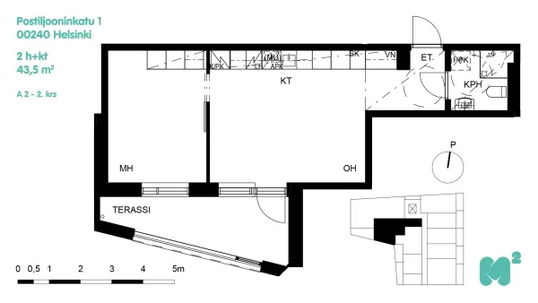 Pohjakuva helsinki/pohjois-pasila/postiljooninkatu-1/397-12338