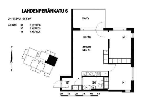 Pohjakuva tampere/rantaperkio/lahdenperankatu-6/2841-6914