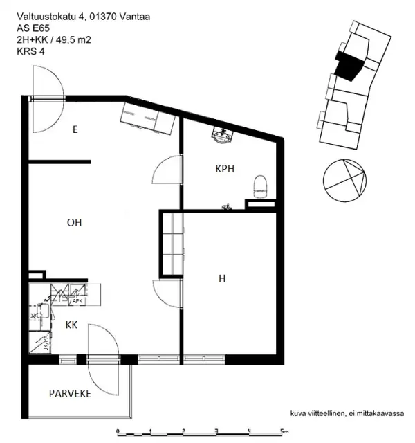 Pohjakuva vantaa/jokiniemi/valtuustokatu-4/1227-17236
