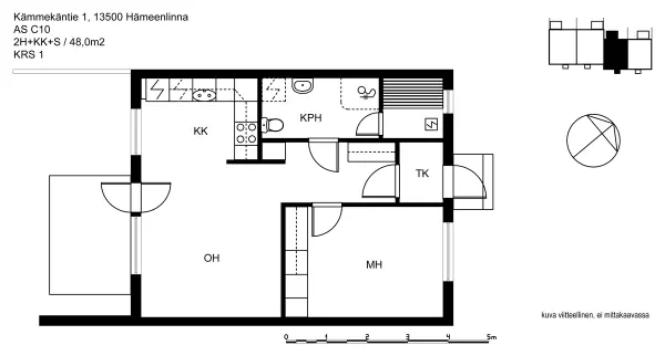 Pohjakuva hameenlinna/hirsimaki/kammekantie-1/1671-6497