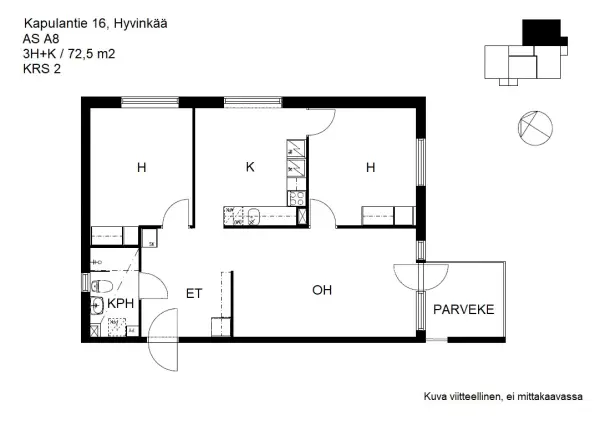 Pohjakuva hyvinkaa/paavola/kapulantie-16/1561-3499