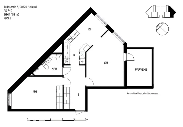 Pohjakuva helsinki/roihuvuori/tulisuontie-5/881-16613